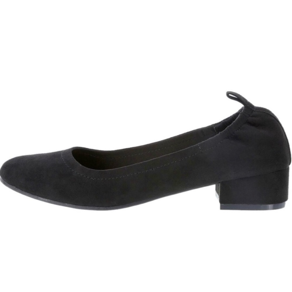 Brash Abby Black Women's Block Heel Shoes sz 10W